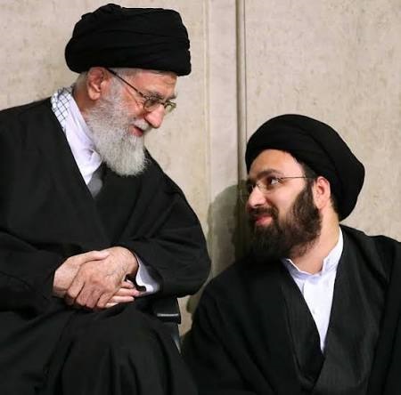 سیدعلی خمینی و رهبرشهید2